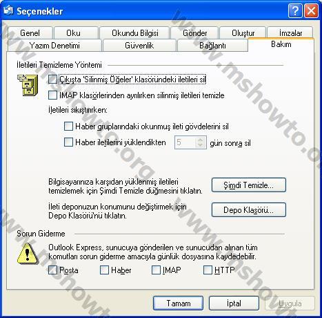 Windows Mail Settings For Vista