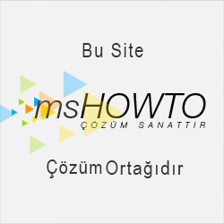 Türkiye'nin en doğru, dolu dolu ve hatasız anlatımları ile teknik yazılarına, makalelerine, video'larına, 
seminerlerine, forum sayfasına ve sektörün önde gelenlerine ulaşabileceğiniz teknik topluluğu, MSHOWTO