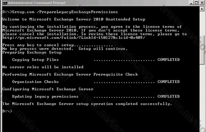 Exchange 2003'ten Exchange 2010'a Geçiş