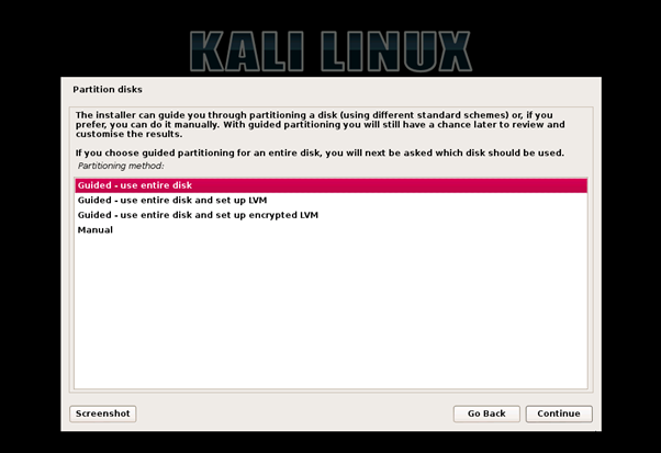 Kali Linux Kurulumu