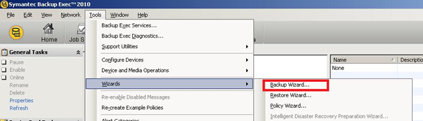 configuring symantec backup exec 2010 configuring symantec backup exec 2010