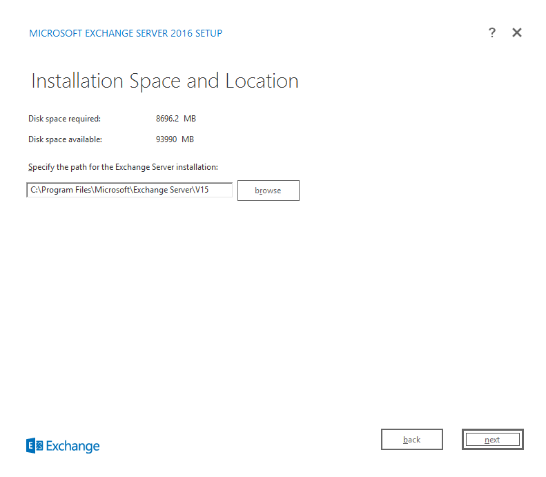 Exchange Server 2016 Kurulumu