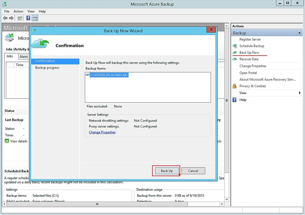 Azure Backup Nedir