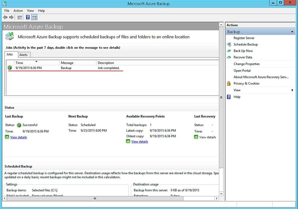 Azure Backup Nedir