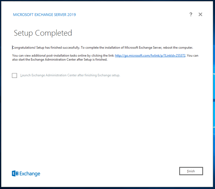 exchange server kurulumu