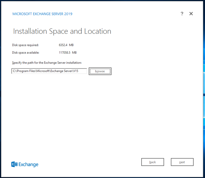 exchange server kurulumu