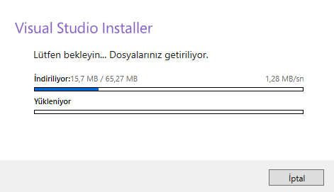 Microsoft Visual Studio 2019 Kurulumu