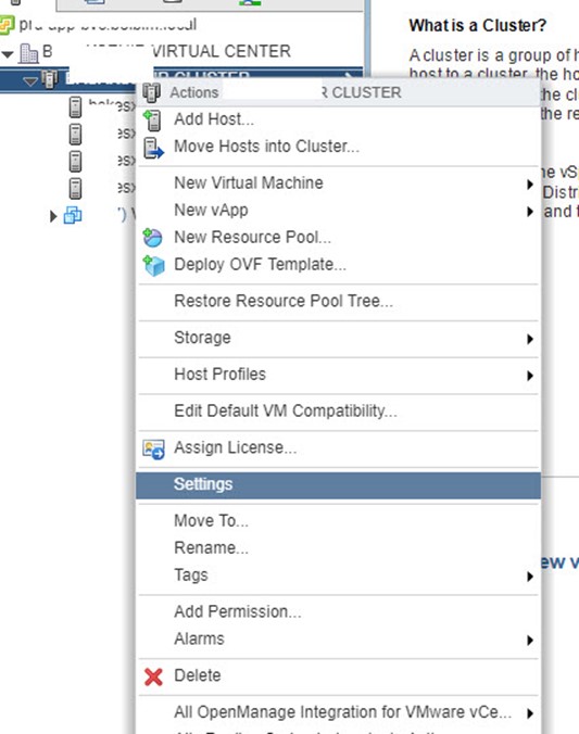 Esxi unable to apply drs resource settings on host warning