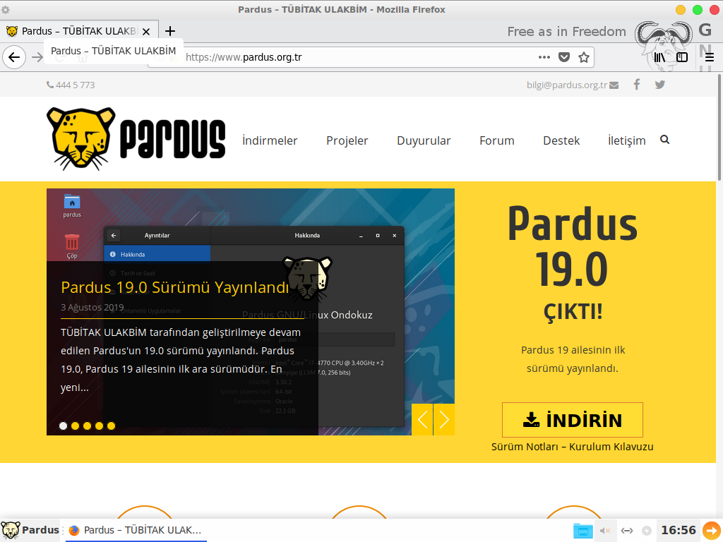 Pardus 19 Yapılandırma