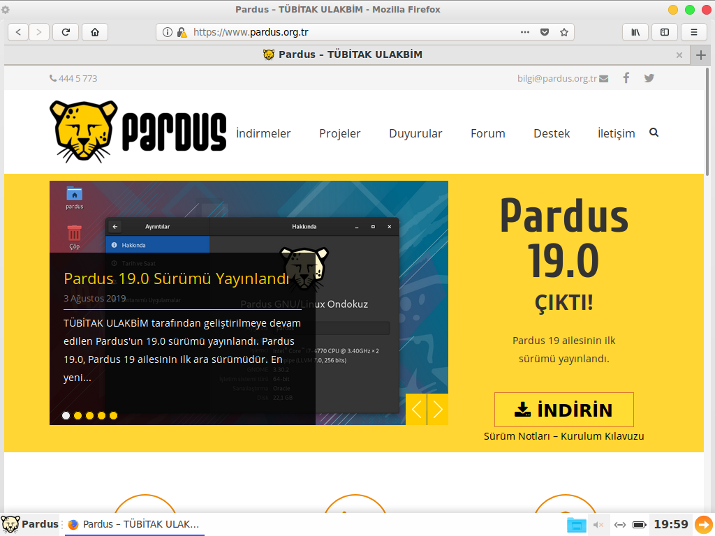 Pardus 19 Yapılandırması