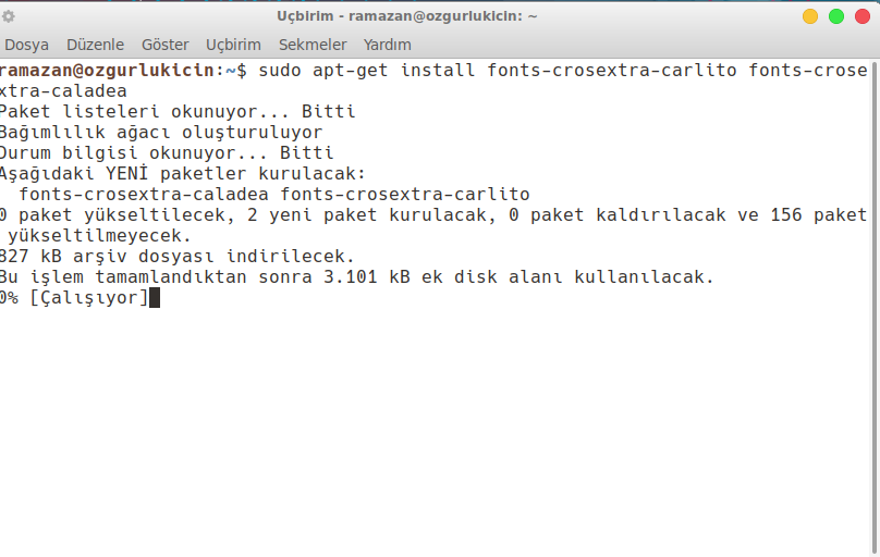 Calibri font rendering