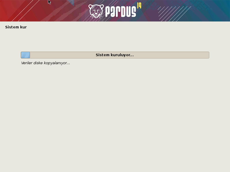 Pardus 19 Kurulumu