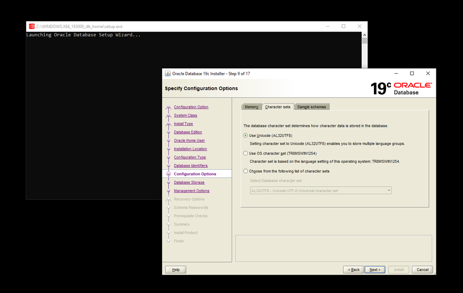 Oracle Database Kurulumu