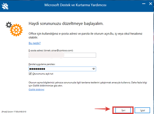 office 365 sara tool