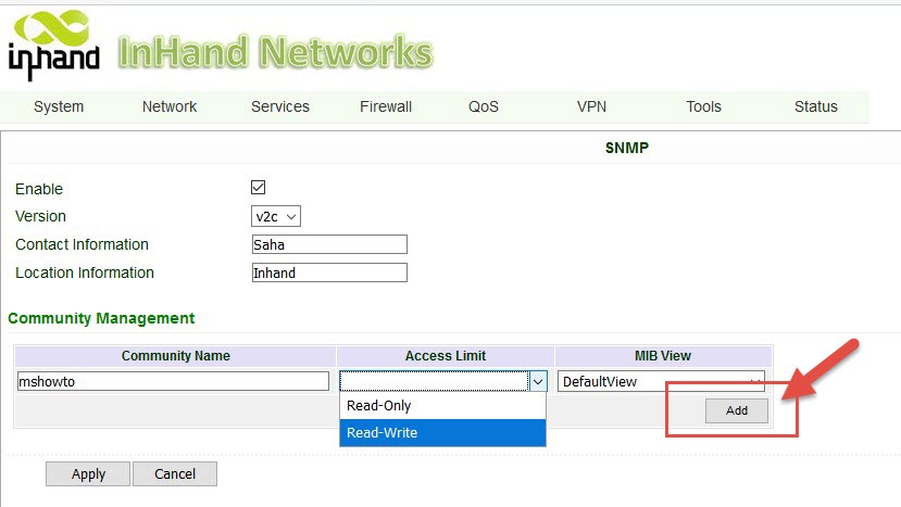 cisco snmp mib view family name vpn monitor