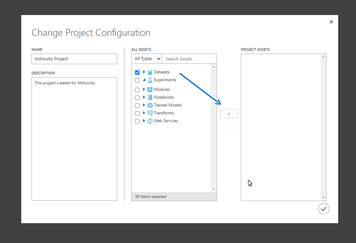 Create Project on Azure ML Stuido