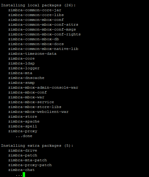 072220 0848 CENTOS8USTU12 CentOS 8 / RHEL 8 üzerine Zimbra Mail Server Kurulumu