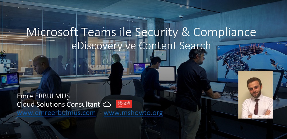 eDiscovery ve Content Search