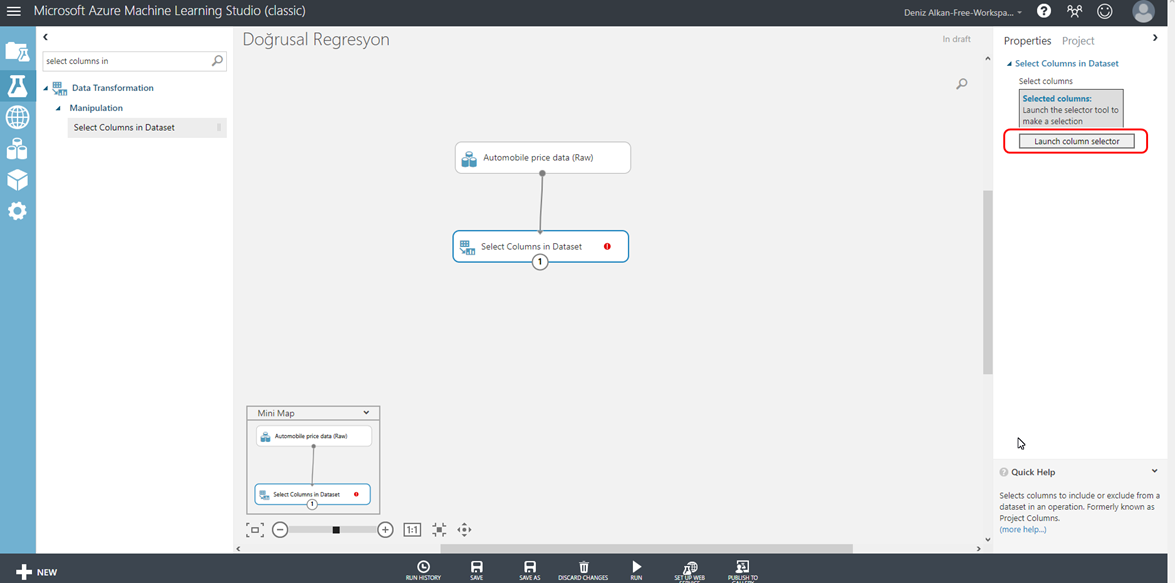 Azure Machine Learning Studio