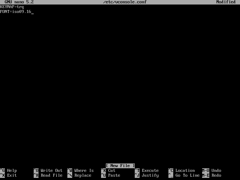 Arch Linux Yerelleştirme Ayarlarının Yapılması