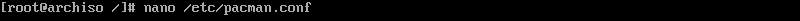 arch linuxta paket yöneticisinin yapılandırılması