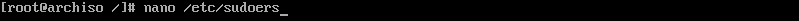 arch linuxta kullanıcı izinlerinin ayarlanması