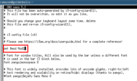 Arch Linux i3wm Configured Modifier Güncellenmesi