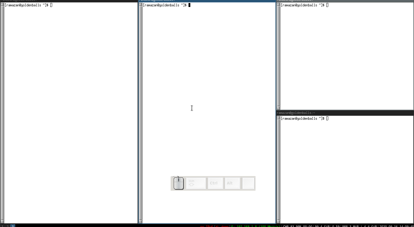 Arch Linux i3wm Pencereler Arası Geçiş Yapma