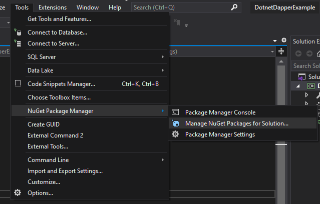 C# Dapper Kullanımı