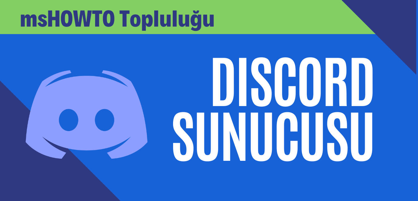 msHOWTO Discord Sunucusu Gorsel
