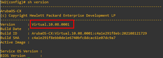 Aruba VSX Konfigürasyonu
