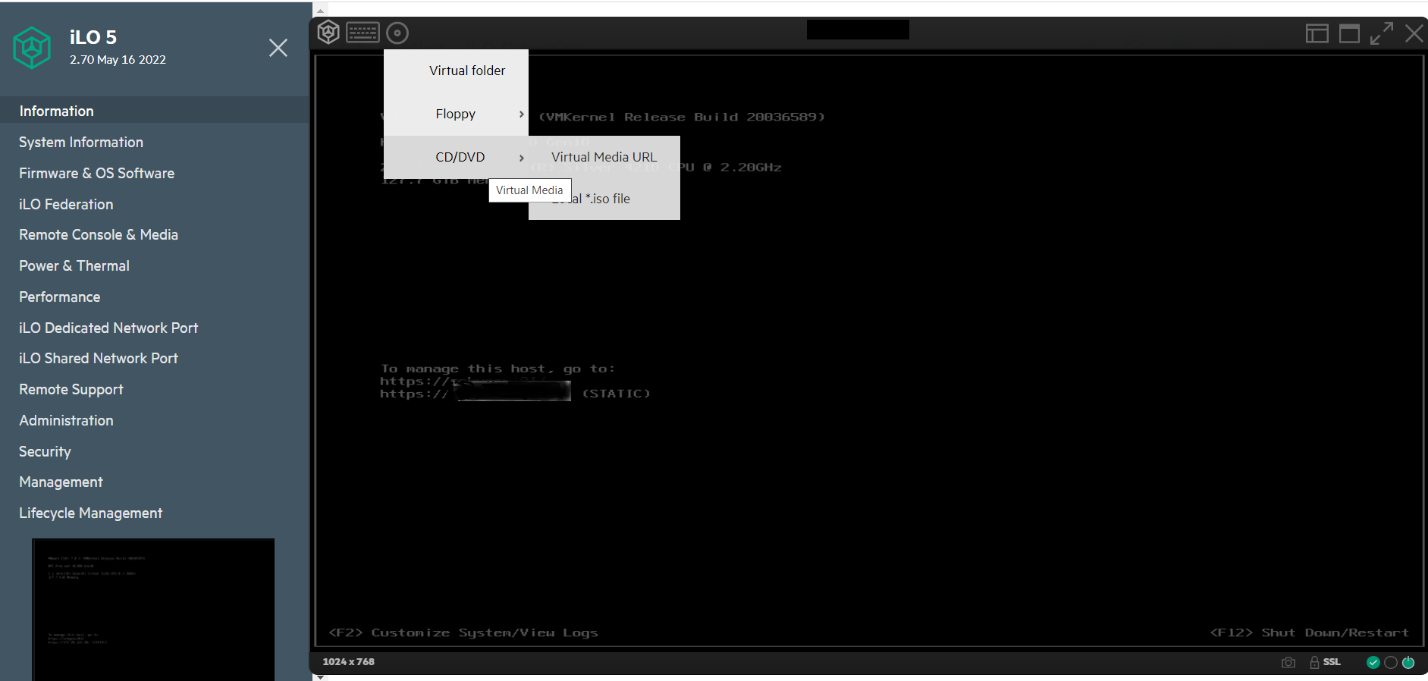 HP DL380 Firmware Update