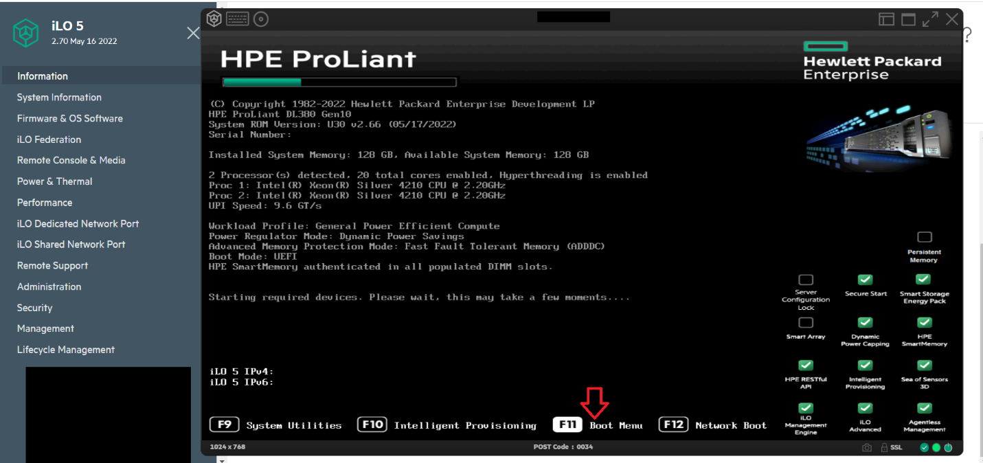 HP DL380 Firmware Update
