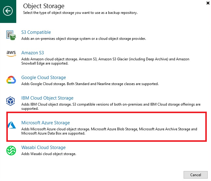 Veeam Azure Blob Immutability