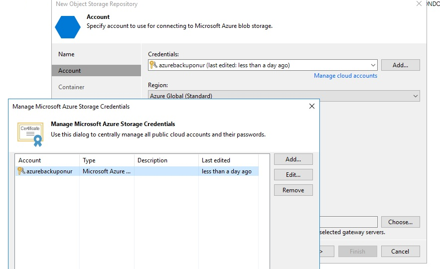 Veeam Azure Blob Immutability