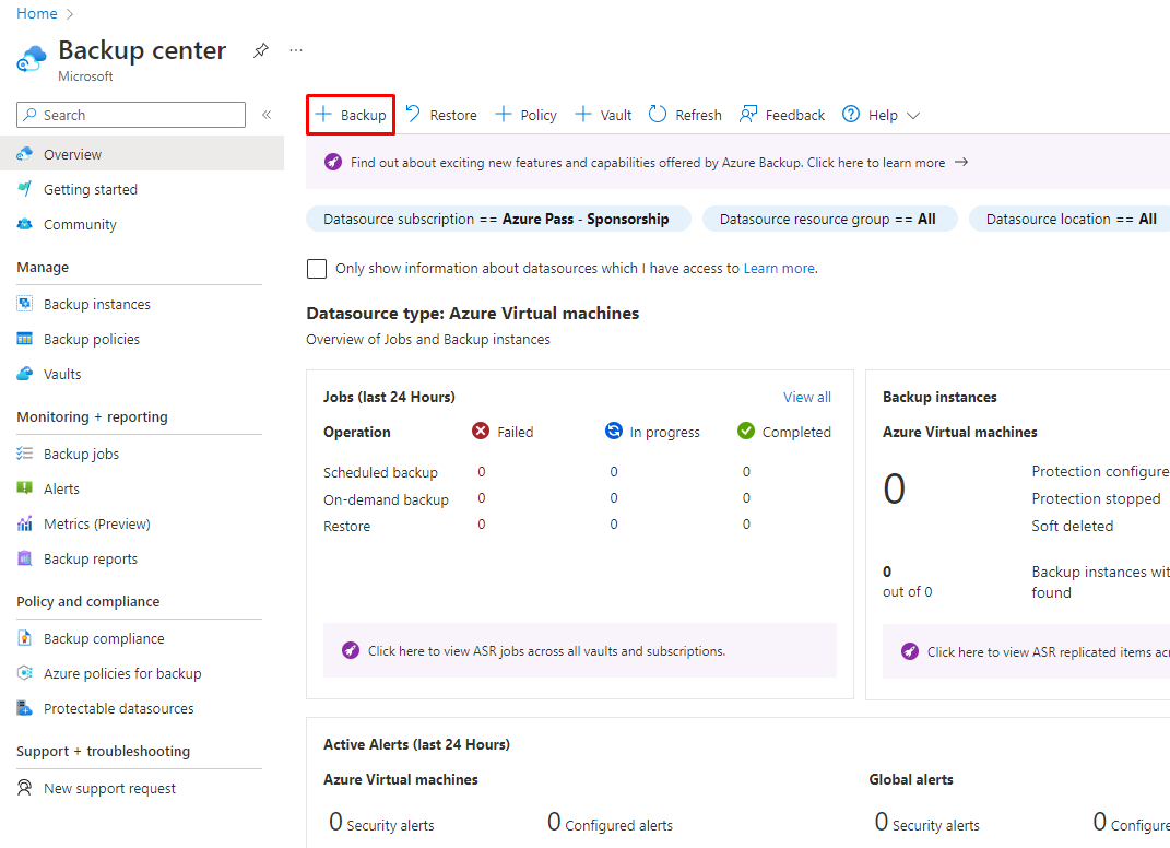 Azure Backup