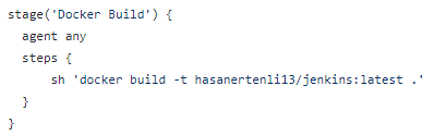 Jenkins CI-CD Adımları