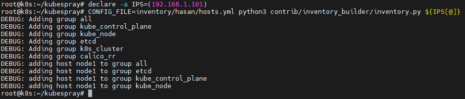 Kubespray ile Kubernetes Kurulumu
