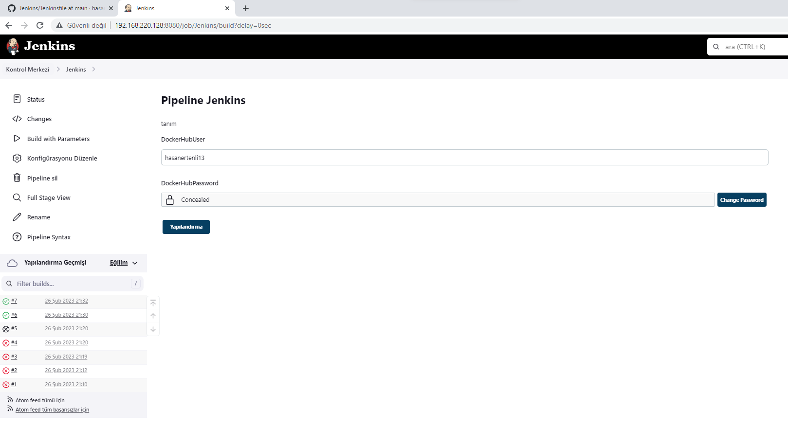 Jenkins CI-CD Adımları