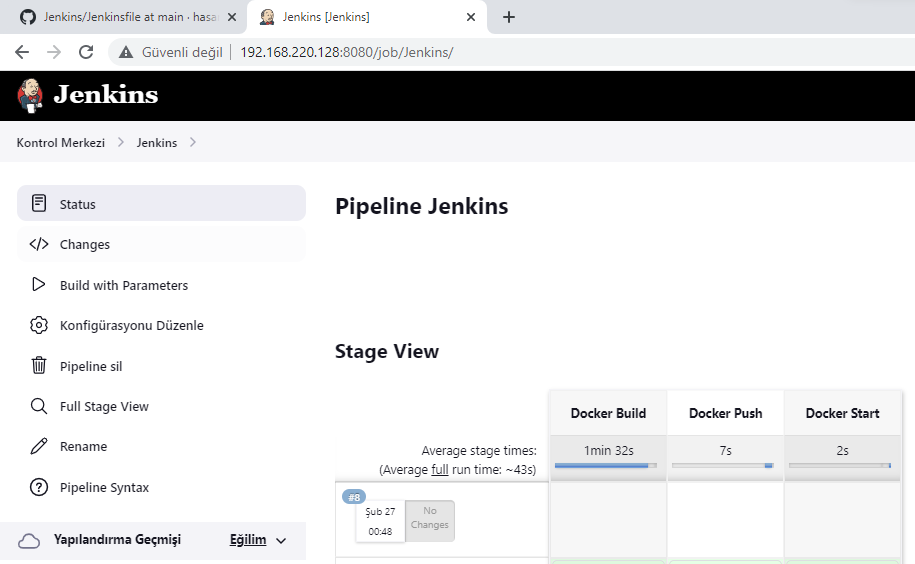 Jenkins CI-CD Adımları