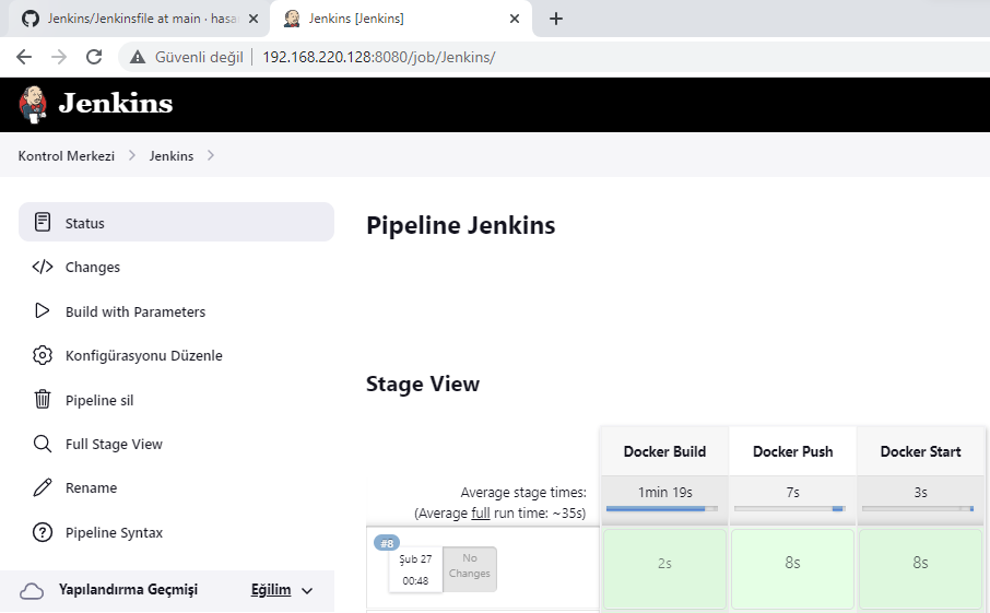 Jenkins CI-CD Adımları