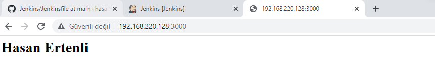 Jenkins CI-CD Adımları