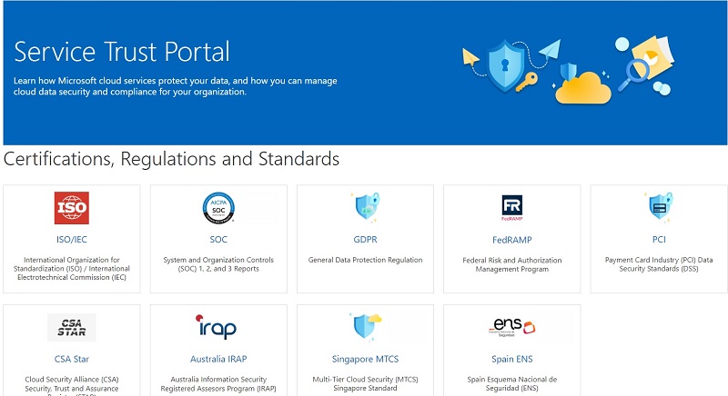 Azure_Service_Trust_Portal