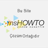 Türkiye'nin en doğru, dolu dolu ve hatasız anlatımları ile teknik yazılarına, makalelerine, video'larına, seminerlerine, forum sayfasına ve sektörün önde gelenlerine ulaşabileceğiniz teknik topluluğu, MSHOWTO